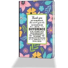 Boss Appreciation Gift Leather Notebook Mentor Travel Writing Notebook Amazing Leader Journal Notebook Mentor Leader Farewell Gifts for Boss Leader Mentor Coworker (A truly amazing leader brown)