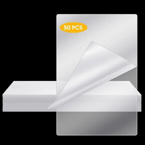 Sherr 100 Pcs 10 Mil Thermal Laminating Sheets 11 x 17 Inch Laminating Pouches 11-1/2 x 17-1/2 Inch Clear Lamination Sheets A3 Size Menu Size Hot Glossy Laminator Sleeves for Sealing