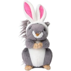 Midlee Easter Squirrel Bunny Plush لعبة الكلب الكبيرة