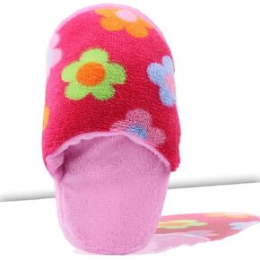 1Pcs Pink Cute Pet Puppy Dog Cat Slipper Shape Plush Chew Play Toy Flip-Flops Squeaky Toys Dog Squeak Toys Pet Supplies(ZS545)