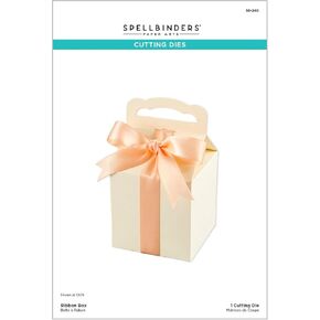 Spellbinders Ribbon Box Etched Dies, Metal