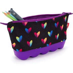 Zipit Pencil Case for Girls | سيليكون سعة كبيرة القلم القلم. حقيبة قلم رصاص للمدارس والكلية والمكتب
