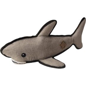 SnugArooz Murray The Manatee Dog Toy with a Repair Patch – Plush Durable Chew Toy - Squeaker & Crinkle Material - with a Spiky Rubber Ball