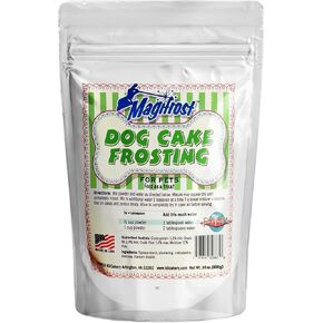 Magifrost Frosting for Dog Cake - Perfect for Homemade Dog Cakes and Treats, Dog-Friendly, Easy-to-Use, Deliciously Smooth Texture, Safe & Healthy Ingredients (10oz)