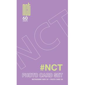 Photocard Set (60ea in box) Instagram Card 30 + Photo Card 30 (CHA EUN-WOO)