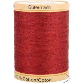 Gutermann Natural Cotton Thread Solids 876 yd-Raspberry