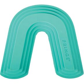 Fringe Studio "Color ME Happy Turquoise Rubber Dog Toy, Pet Shop Collection (518038)