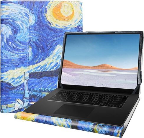 Alapmk Protective Case for Microsoft Surface Laptop 6 15/Surface Laptop 5 15/Surface Laptop 4 15/Surface Laptop 3 15[Not fit Surface Laptop 7 15 and Surface Laptop 13.5/12.4],Starry Night in Kuwait