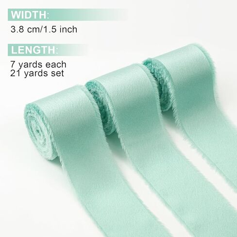 شريط شيفون حرير حرير الشريط 1 1/2 بوصة × 3 يار in Kuwait