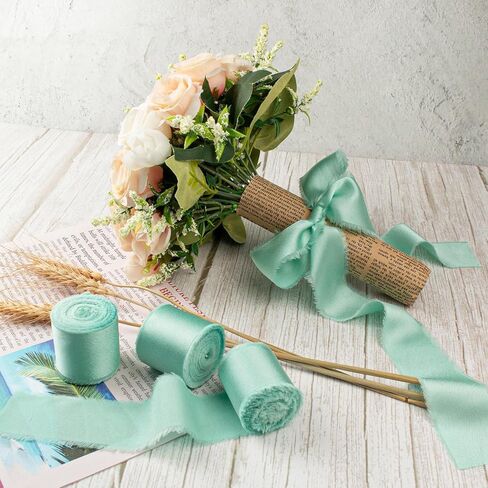 شريط شيفون حرير حرير الشريط 1 1/2 بوصة × 3 يار in Kuwait