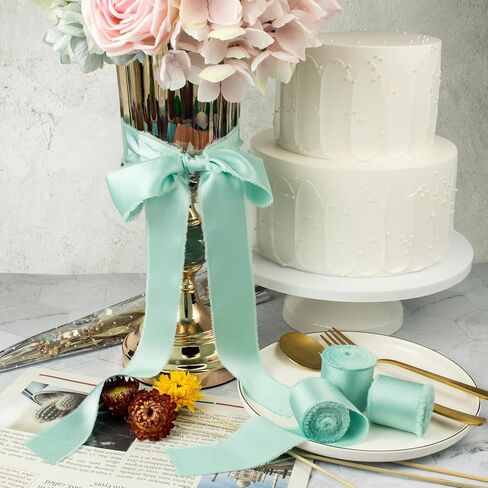 شريط شيفون حرير حرير الشريط 1 1/2 بوصة × 3 يار in Kuwait