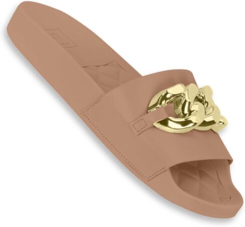 Women's Flat Sandals Open Toe Summer Comfort Slip Slide Sandals Shoes 100% Brazil in Saudi Arabia