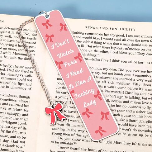 Funny Bookmarks for Women Valentines Days Gifts for Her Women Wife Gf Daughter Mom, Funny Gag Pink Gifts, Book Marks for Reading Women Bookish Gifts for Book Lovers Bookworm Christmas Birthday Gifts in Saudi Arabia
