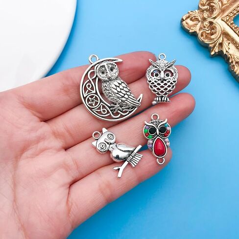 Youdiyla 96Pieces Cat Series Antique Silver Pendant Jewelry Making DIY Keychain Earrings Pendant Various Design Charms for Jewelry Making Bracelets Necklace (SN440) in Kuwait