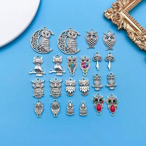 Youdiyla 96Pieces Cat Series Antique Silver Pendant Jewelry Making DIY Keychain Earrings Pendant Various Design Charms for Jewelry Making Bracelets Necklace (SN440) in Kuwait