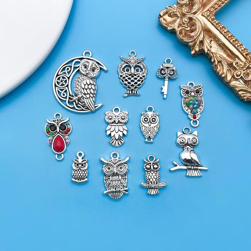 Youdiyla 96Pieces Cat Series Antique Silver Pendant Jewelry Making DIY Keychain Earrings Pendant Various Design Charms for Jewelry Making Bracelets Necklace (SN440) in Kuwait