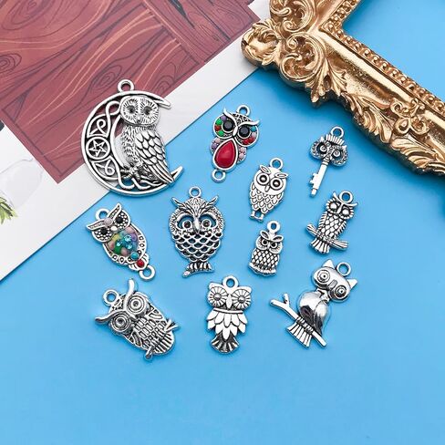 Youdiyla 96Pieces Cat Series Antique Silver Pendant Jewelry Making DIY Keychain Earrings Pendant Various Design Charms for Jewelry Making Bracelets Necklace (SN440) in Kuwait