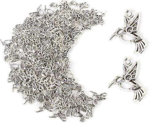 Framendino, Mini Hummingbird Charms Bird Pendant Beads for DIY Jewelry Making in Saudi Arabia