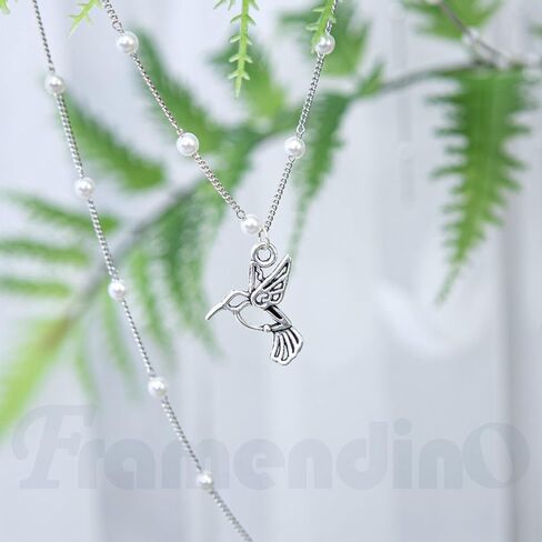 Framendino, Mini Hummingbird Charms Bird Pendant Beads for DIY Jewelry Making in Saudi Arabia