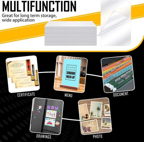 Sherr 100 Pcs 10 Mil Thermal Laminating Sheets 11 x 17 Inch Laminating Pouches 11-1/2 x 17-1/2 Inch Clear Lamination Sheets A3 Size Menu Size Hot Glossy Laminator Sleeves for Sealing in Saudi Arabia