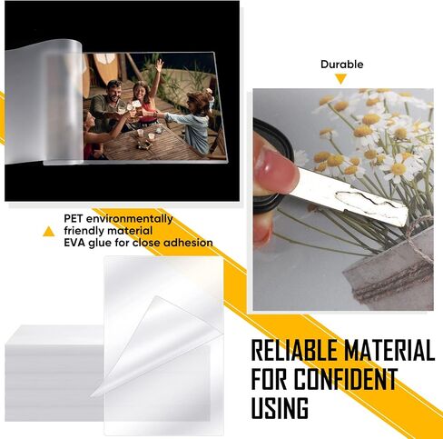 Sherr 100 Pcs 10 Mil Thermal Laminating Sheets 11 x 17 Inch Laminating Pouches 11-1/2 x 17-1/2 Inch Clear Lamination Sheets A3 Size Menu Size Hot Glossy Laminator Sleeves for Sealing in Saudi Arabia
