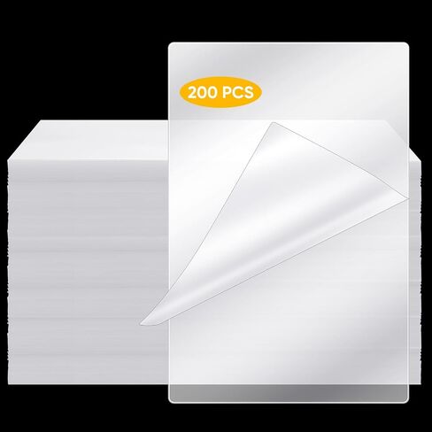 Sherr 100 Pcs 10 Mil Thermal Laminating Sheets 11 x 17 Inch Laminating Pouches 11-1/2 x 17-1/2 Inch Clear Lamination Sheets A3 Size Menu Size Hot Glossy Laminator Sleeves for Sealing in Saudi Arabia