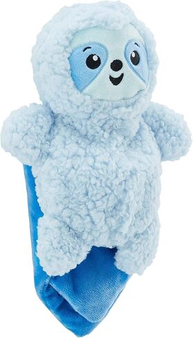 Outward Hound Blanket Buddies Blue Sloth Small Dog Blacket Treat and Squeak Toy in Saudi Arabia