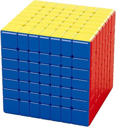 Bokefenuo Moyu Meilong Magnetic 7x7 V2 Speed Cube Stickerless 7M V2 63mm Puzzle 7x7x7 Cube 2023 New in Saudi Arabia