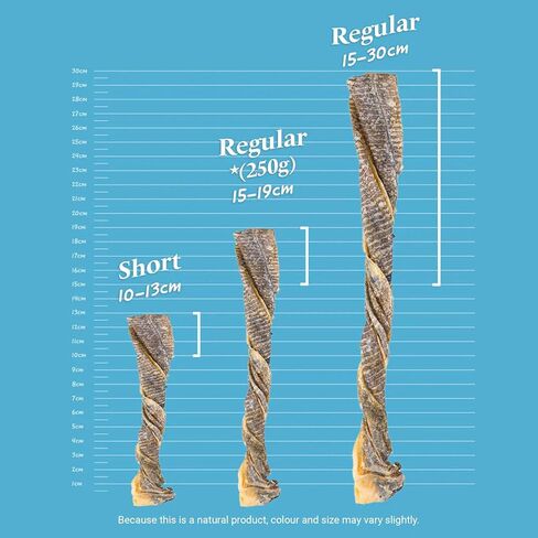 Skipper's Cod Fish Skin Twists Chews - 100 ٪ علاجات خالية من الحبوب السمكية للكلاب ، عالية في البروتين ومنخفض في الدهون ، أوميغا 3 زيوت | عظيم للأسنان (قصيرة ، 2.5 أوقية) in Kuwait