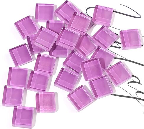 200g/240pcs Colored Glass Mosaic Tiles, DIY Making Creative Glass Mosaic Tiles for DIY Crafts Plate Flower Pot Vase Cup Mosaic Making Supplies - Yellow in Saudi Arabia