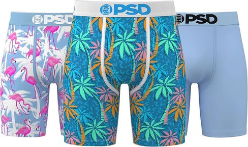 ملابس داخلية بوكسر Trop Floral 2Pk للرجال من PSD، متعدد الألوان، مقاس XXL in Saudi Arabia