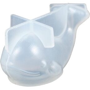 SewAcc 3D Whale Whale Silicone Mould DIY الإبوكسي راتنج الصب المصبوب صنع القالب لسحر السحر قلادة مفاتيح المجوهر