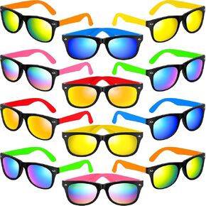 GIFTINBOX Kids Sunglasses Bulk, 24Pack Kids Sunglasses Party Favor with UV Protection for Boys Girls, Beach Pool Birthday Party Supplies, Goody Bag Fillers Easter Basket Stuffers Gift for Kids 3-8