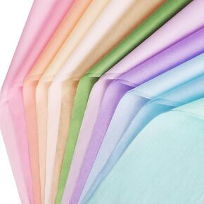 60 Sheets Spring Pastel Color Tissue Paper, 14 x 20 Inch Assorted Gift Wrapping Tissue Art Paper for Spring Easter DIY Crafts Baby Shower Birthday Wedding Party Supplies