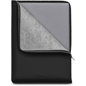 WOOLNUT Matte PU Folio Case Cover for 14-inch MacBook Pro / 13-inch MacBook Pro & Air