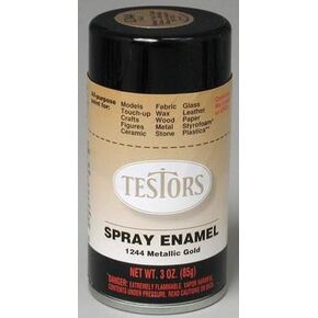 Metallic Gold Enamel Paint 3oz Spray Can