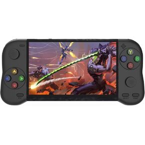 HLF 5.1 inch Screen Retro Video Game Console Portable Handle Shape Design Built in 12000 Games Hdmi Output Mp3 mp4 e-Book Rechargeable Battery