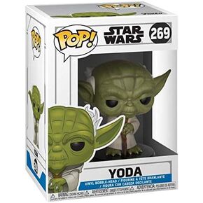 Funko Pop! Star Wars: Clone Wars Yoda Collectibles Vinyl Figure