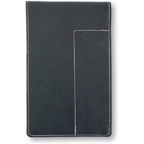 غلاف دفتر Portage Pocket - حماية المفكرة الخاصة بك مع حامل جلد PU متين ، ويتناسب مع جميع أجهزة الكمبيوتر المحمولة البالغوية 3.75 "× 6" ، قابلة لإعادة التعبئة ، ويوفر ثباتًا إضافيًا ويأتي مع حامل القلم