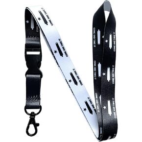 EASTEX Texas Lanyard Keychain - Come and Take It Flag Lanyard for ID Keys Badges - ID Holder Keychain for Men Women Kids Gift