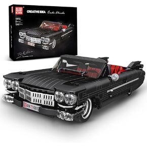 Mould King Sports Car Building Block Kits, MOC Racing Car Model Building Sets, Convertible Car Gifts for Kids Age 8+/Adults Collections Enthusiasts-1,245 Pieces