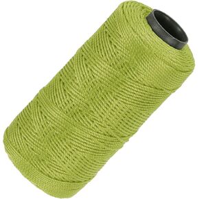 MECCANIXITY Nylon String 3 Strands Twisted Mason Line 1.5mm x 218 Yards Nylon Twine String for DIY Projects, Home Improvement, Gardening, Gift Wrapping, Christmas Party Supplies, Coffee