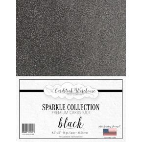 Cardstock Warehouse Sparkle Gold Touch Glitter - 12 x 12" - 16 Pt. / 280 Gsm Premium Cardstock Paper - 10 Sheets