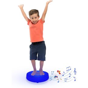 Light Up Music Floor Games, Touch Sensitive Floor Tiles Toddler Toy, Interactive Games for Kids, Musical Toys with Animal Sounds - Yellow (Sheep)