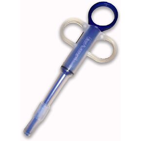 JorVet Pet Piller Blue with Soft Split Tip Design for Tablets and Capsules for Dogs and Cats (Blue Single)