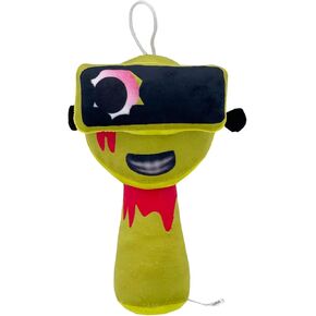 Super Jakes Sprunki Plush ، ألعاب Sprunki Game Plush ، ناعم محشو وسادة ، دمية هدايا عيد ميلاد عيد الميلاد للأطفال البالغين (4 مساءً أفخم)