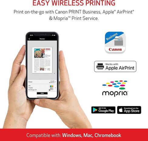 Canon imageCLASS LBP122dw - Monochrome Duplex Wireless Laser Printer, Single Function, Home Office, Mobile Ready, 30 PPM, Black in Kuwait