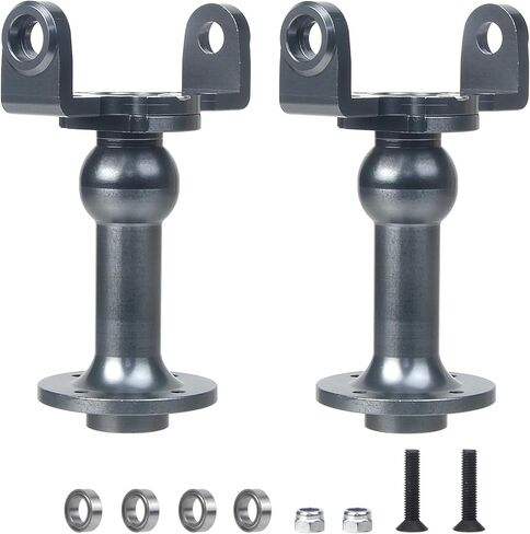 طقم محور الألمنيوم/الأنبوب C-hubs لتاميس Super Clodbuster ترقيات الأجزاء (فضي) in Kuwait