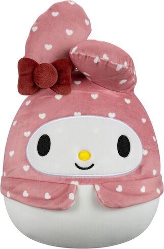 Squishmallows Original Sanrio 8in Kuromi + 8in My Melody with Pink Outfits – Official Jazwares Plush 2-Pack in Saudi Arabia