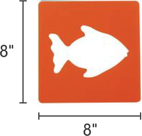 Colorations - EANST Animal Shape Stencils Set of 12 8" Plastic Stencils for Kids Arts and Crafts Material in Kuwait
